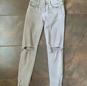 American Eagle Taupe Skinny Jeans